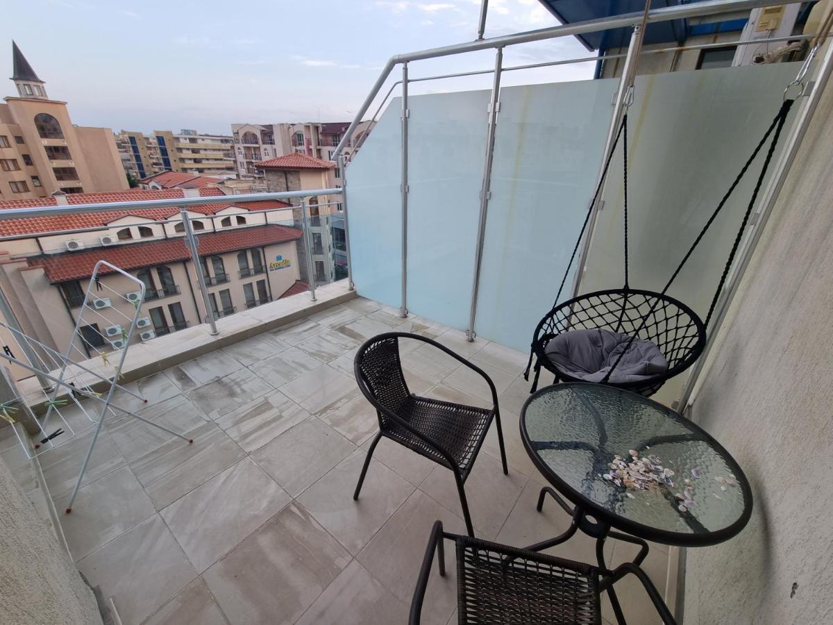 Studio Apartment With Balcony 300M From Beach Sunny Beach Exterior foto